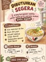 Logo Warung Makan Soto Ayam