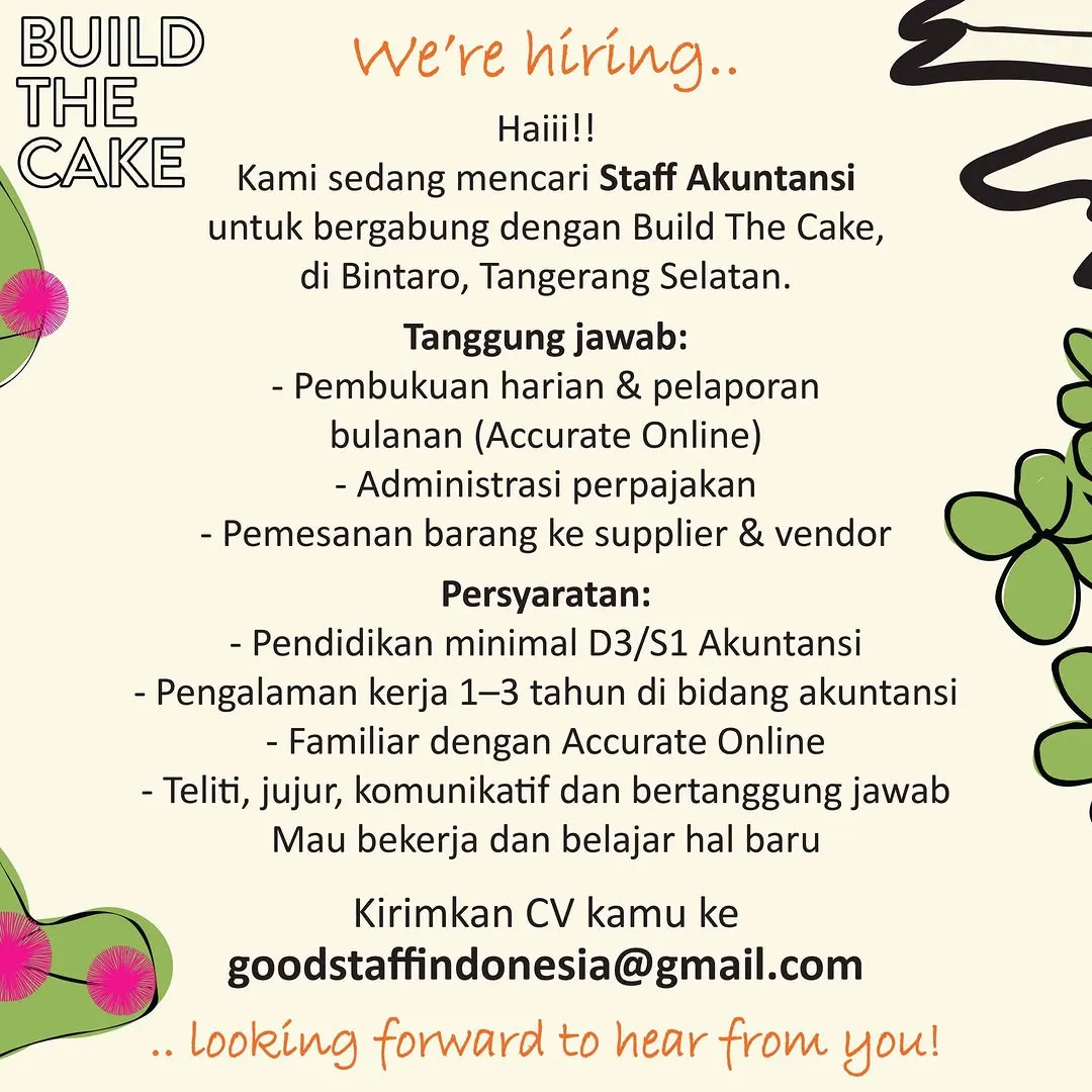 Logo Build The Cake