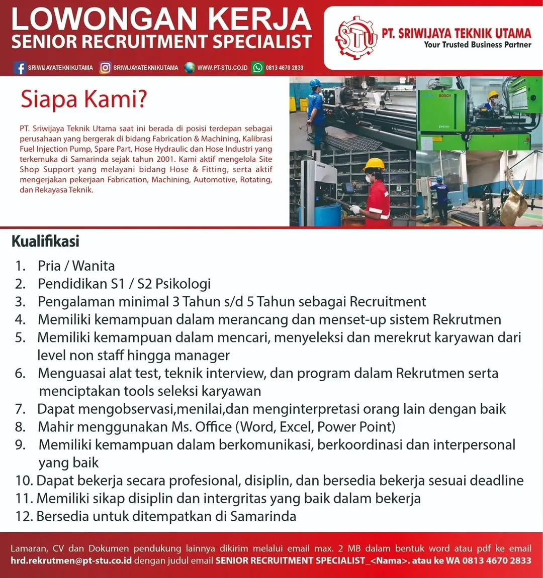 Logo PT Sriwijaya Teknik Utama