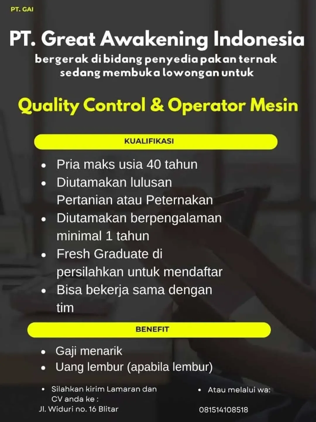 Logo PT. Great Awakening Indonesia
