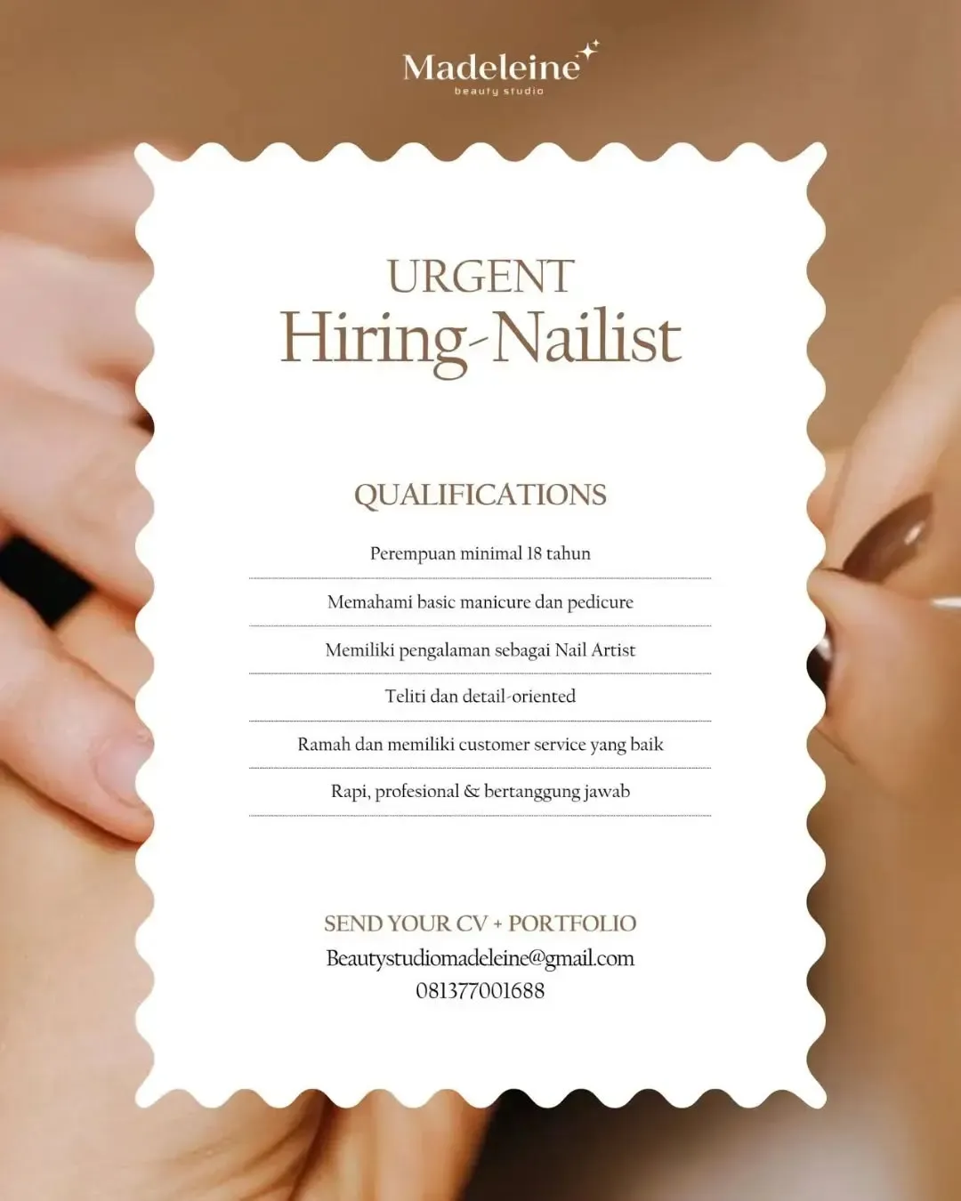 Logo Madeleine Beauty Studio