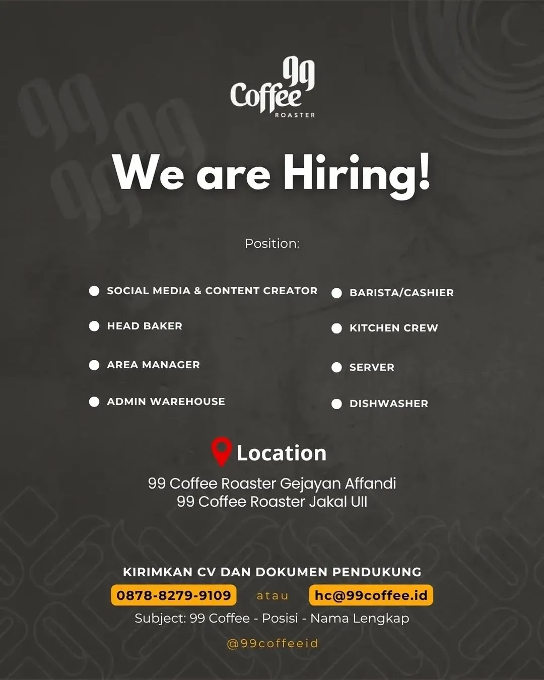 Logo 99 Coffee Roaster