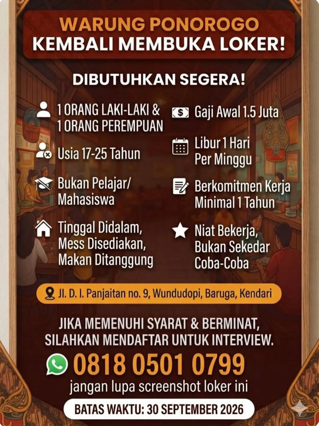 Logo Warung Ponorogo
