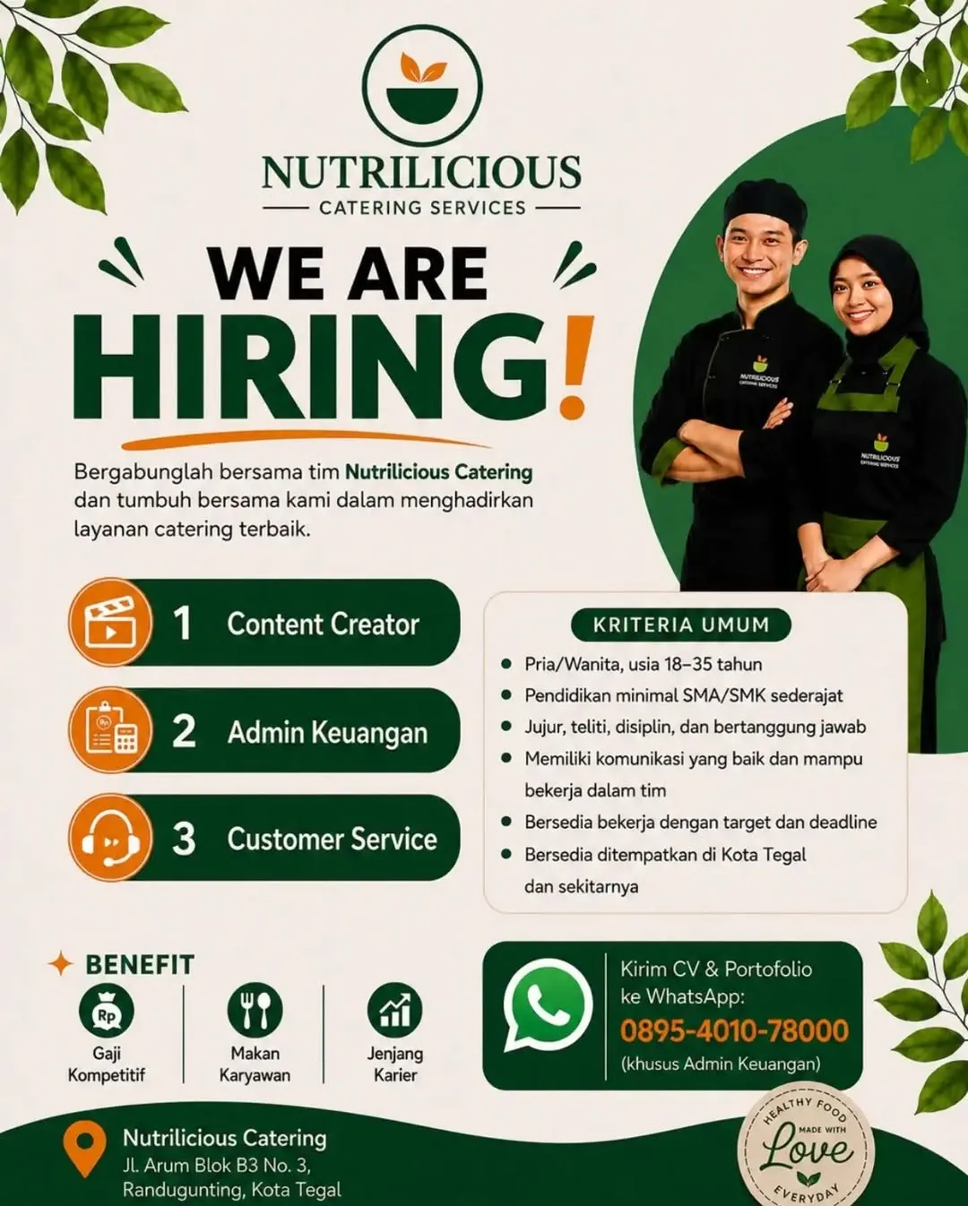 Logo Nutrilicious Catering Services
