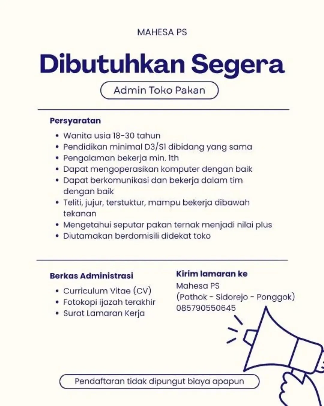 Logo MAHESA PS