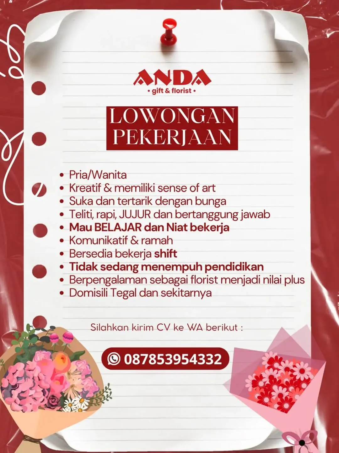 Logo ANDA gift & florist
