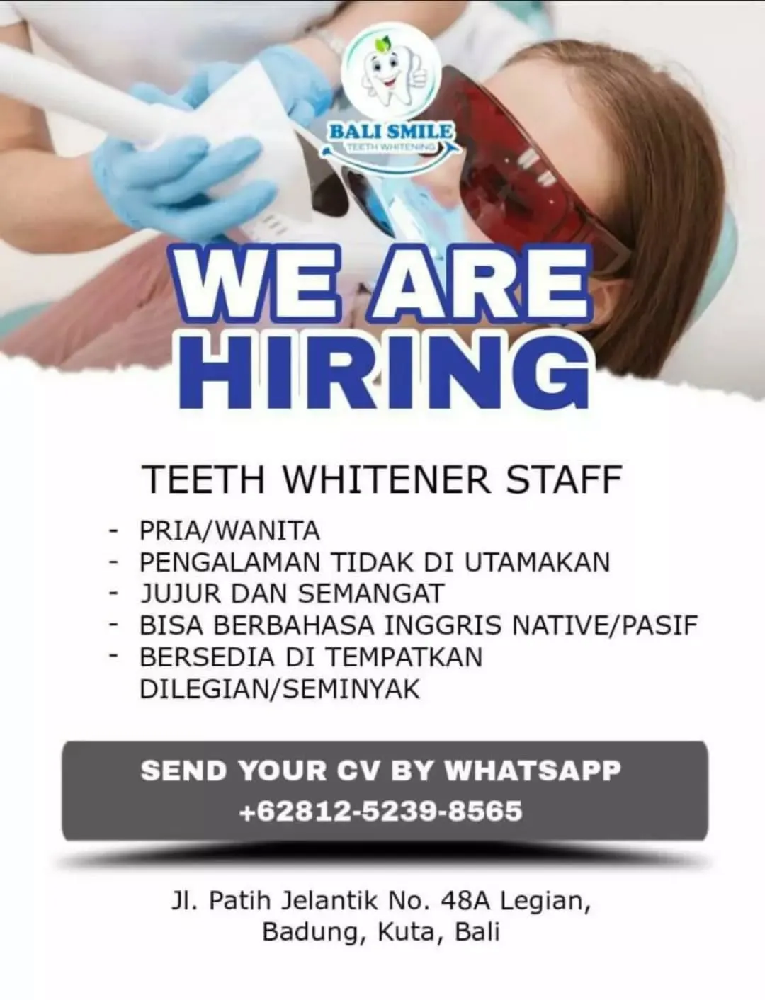 Logo Bali Smile Teeth Whitening
