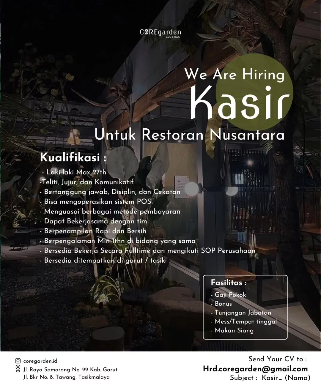 Logo COREgarden Cafe & Resto