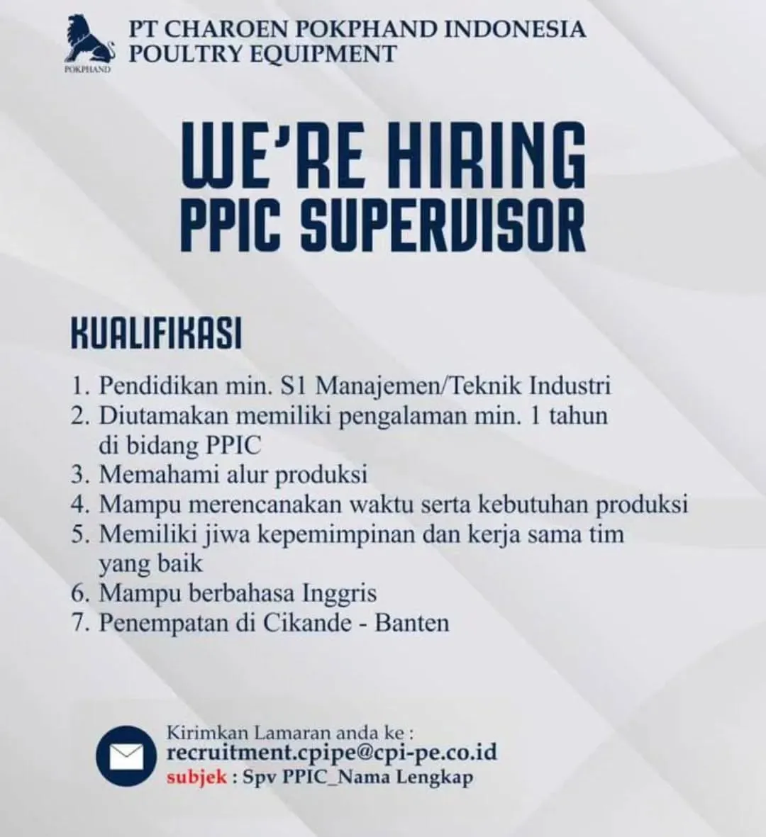 Logo PT CHAROEN POKPHAND INDONESIA