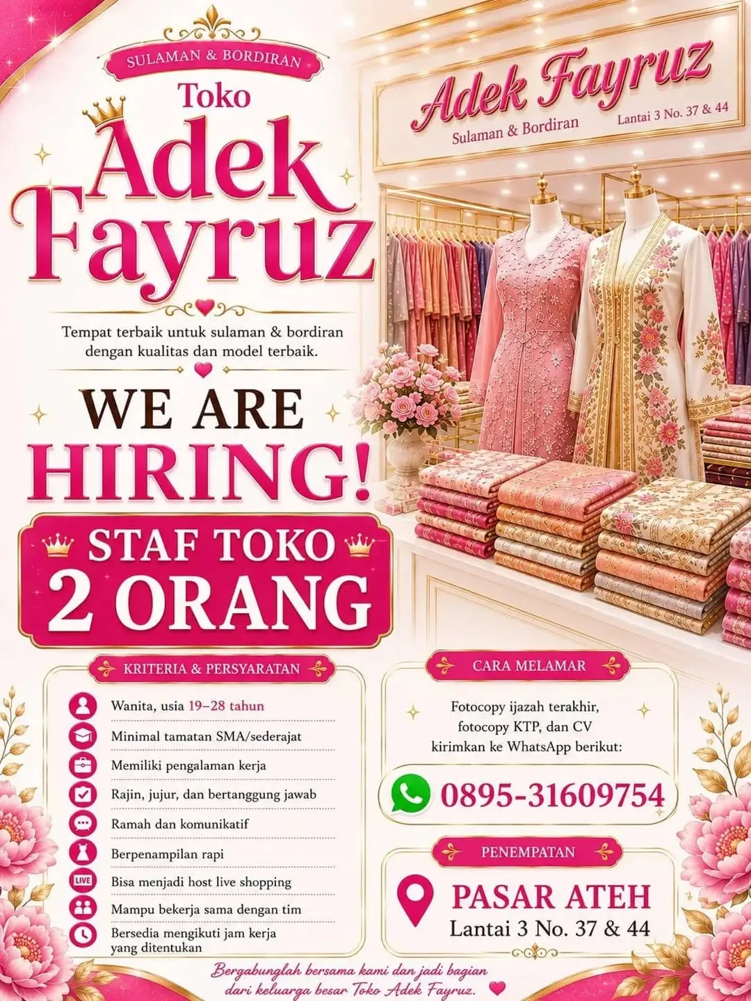Logo Toko Adek Fayruz