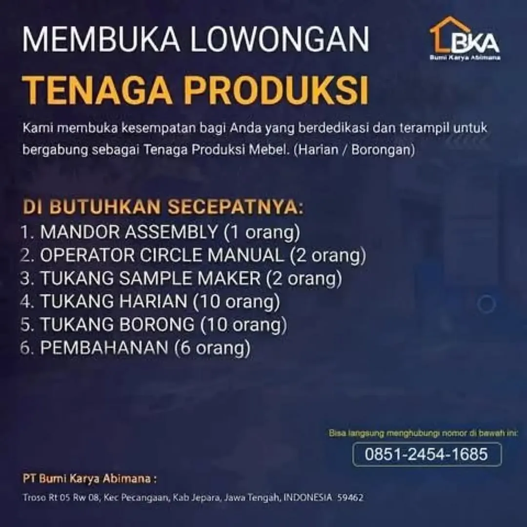 Logo PT Bumi Karya Abimana