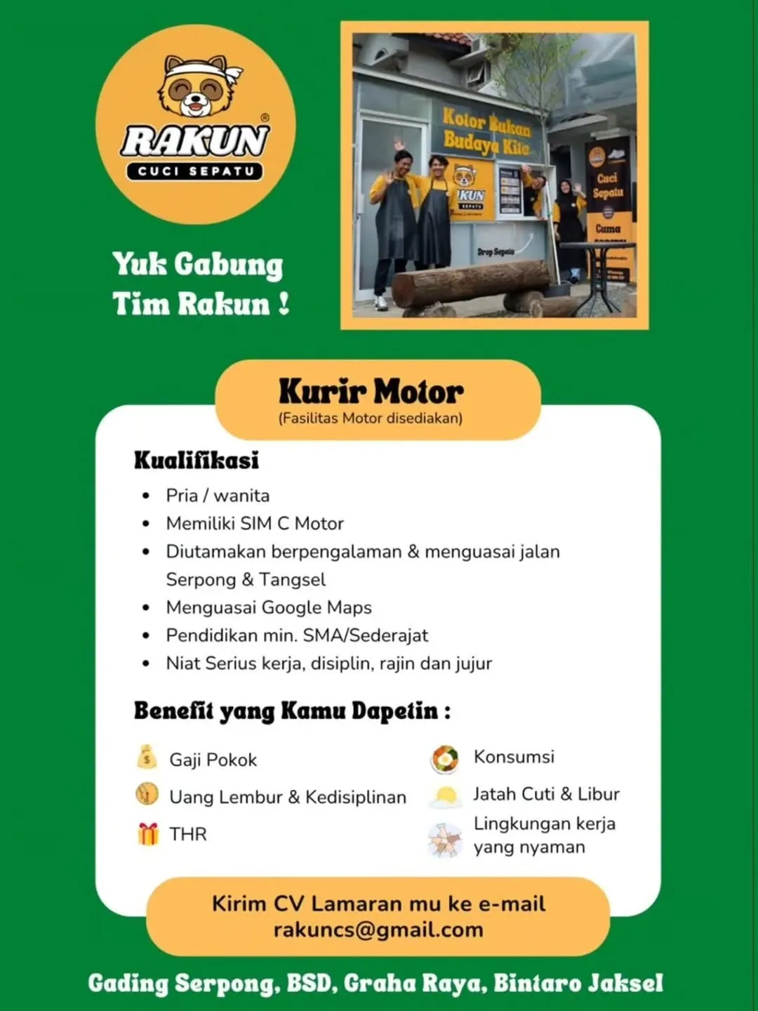 Logo Rakun Cuci Sepatu
