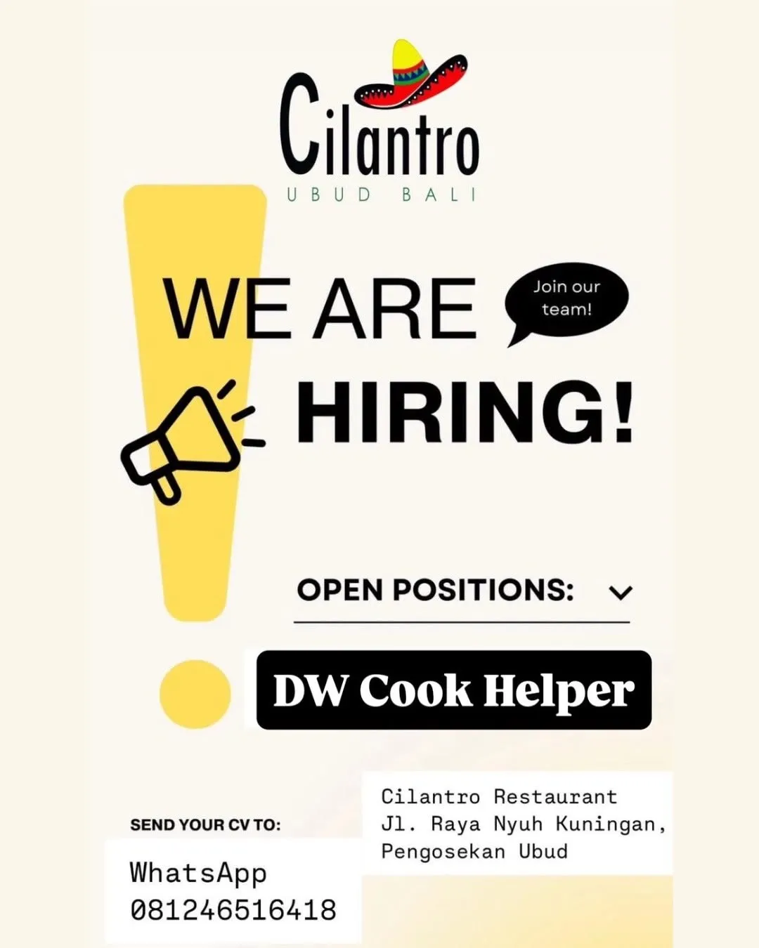 Logo Cilantro Restaurant