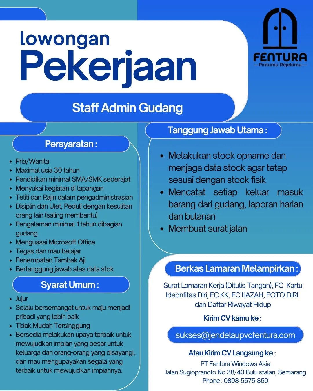 Logo PT Fentura Windows Asia