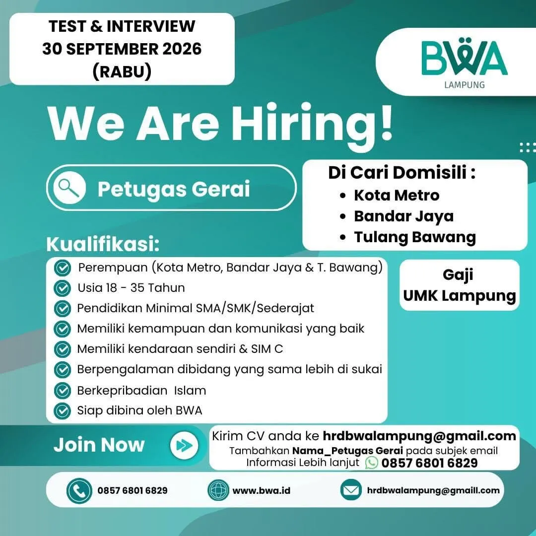Logo BWA Lampung