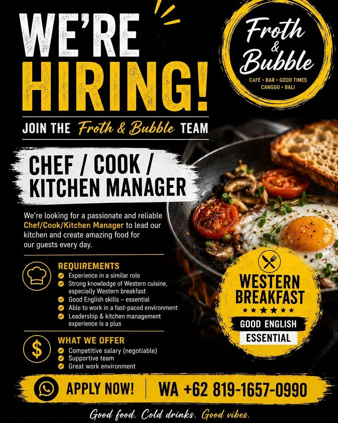 Logo Froth & Bubble