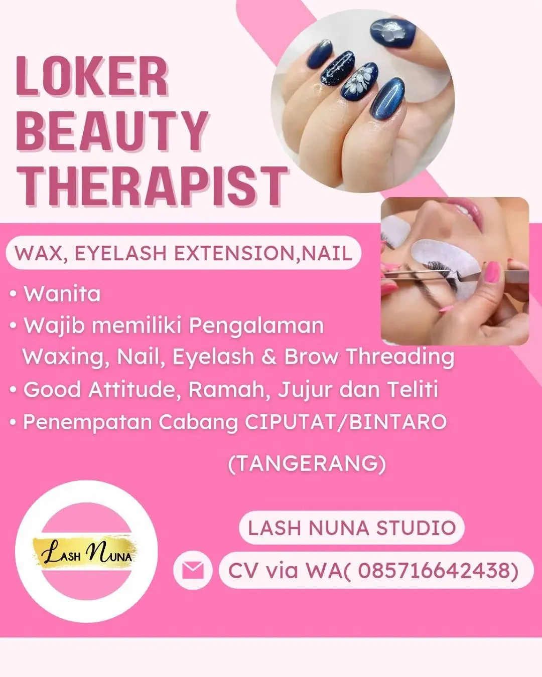 Logo LASH NUNA STUDIO