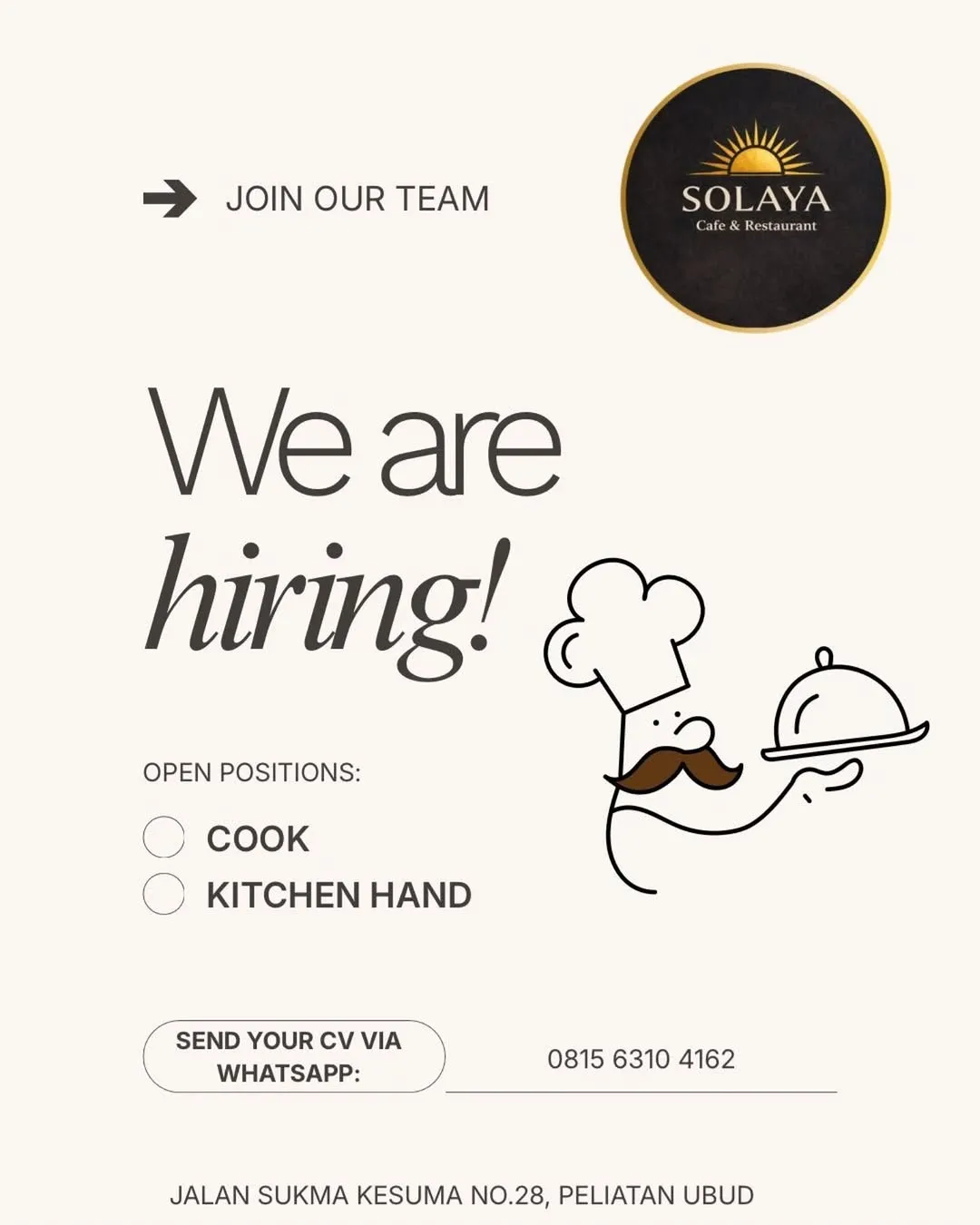 Logo SOLAYA Cafe & Restaurant