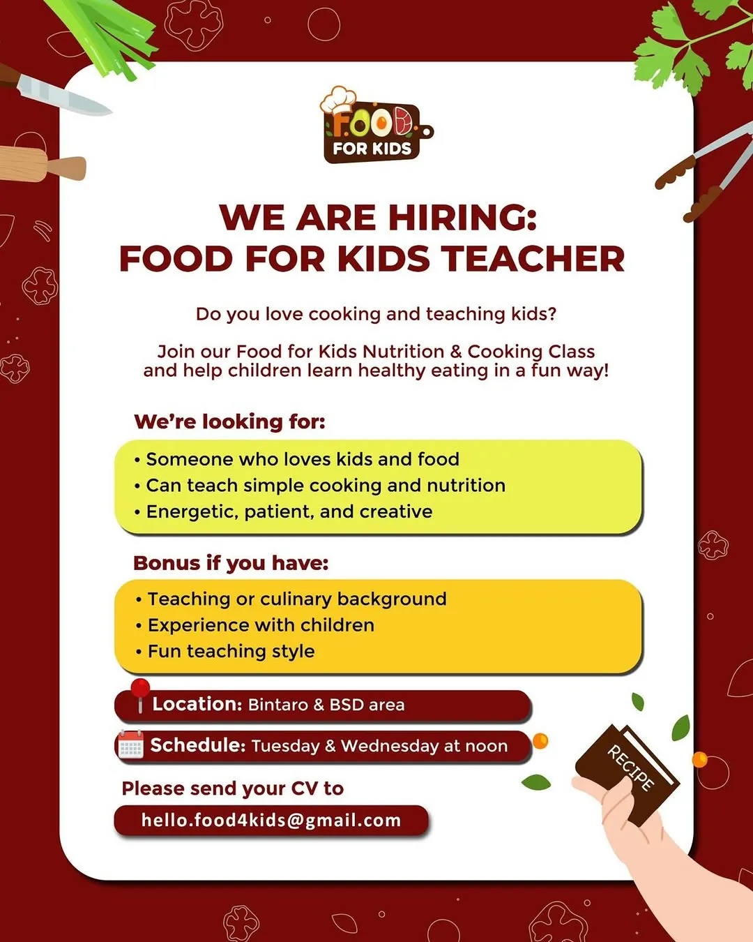Logo Food 4 Kids