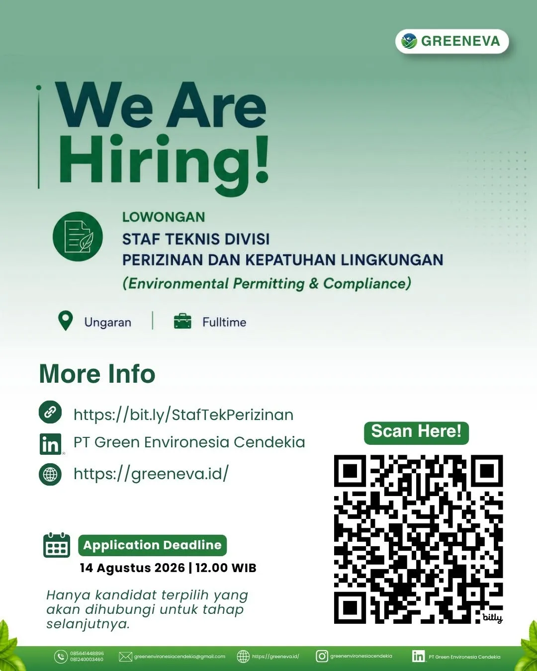 Logo PT Green Environesia Cendekia