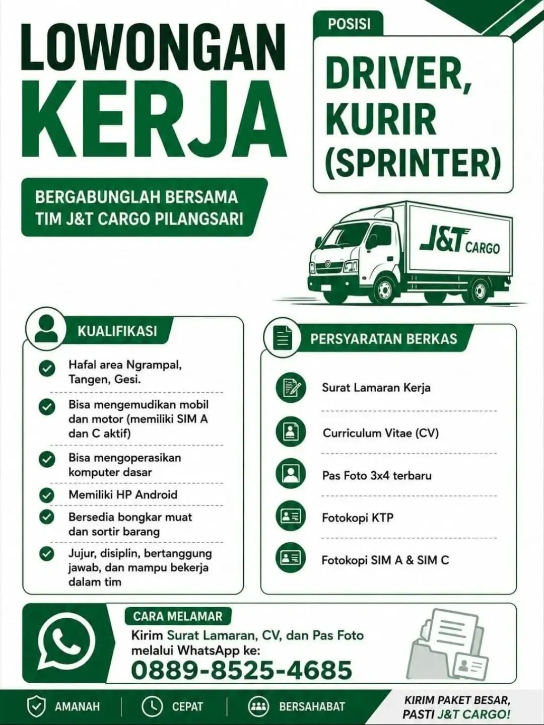 Logo J&T Cargo Pilangsari