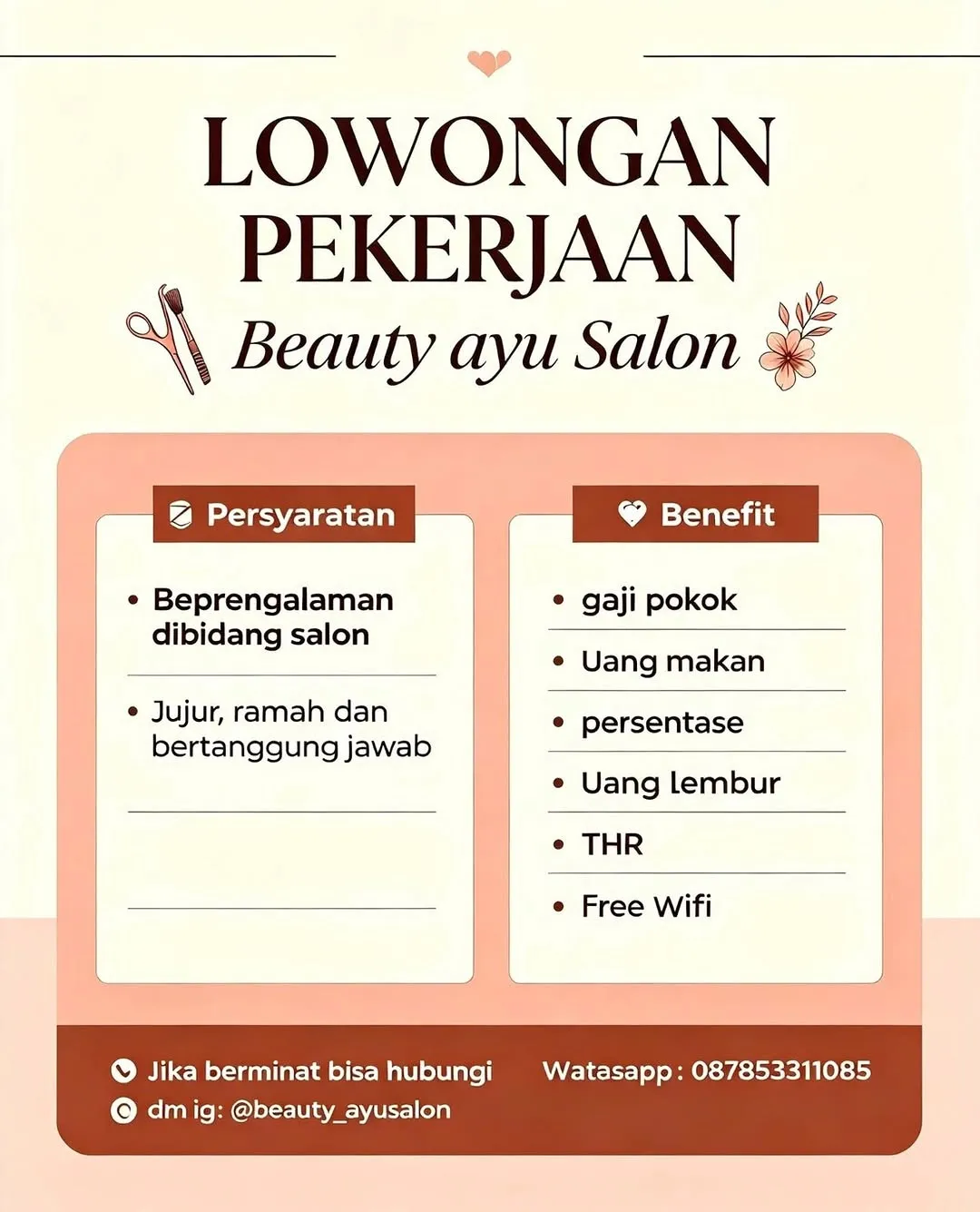 Logo Beauty ayu Salon