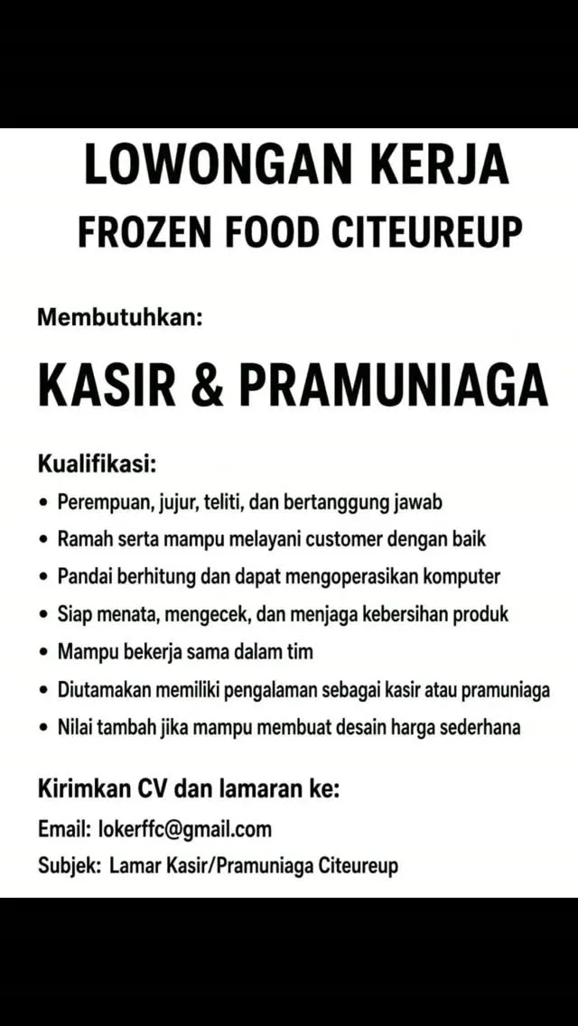 Logo Frozen Food Citeureup
