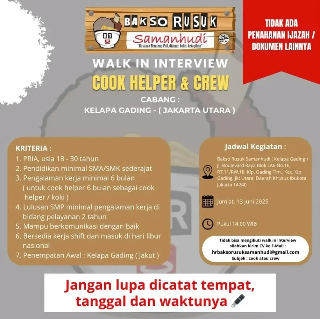Logo Bakso Rusuk Samanhudi