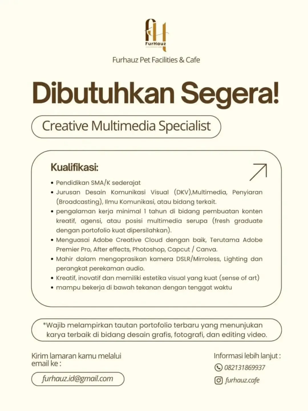 Logo FurHauz Pet Facilities & Cafe