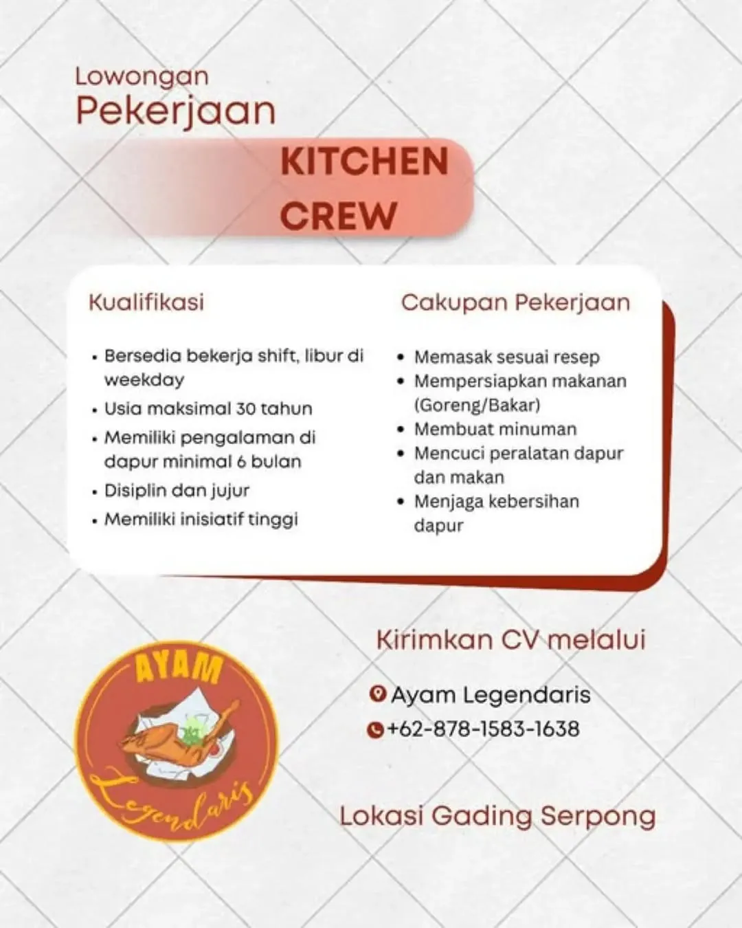 Logo Ayam Legendaris