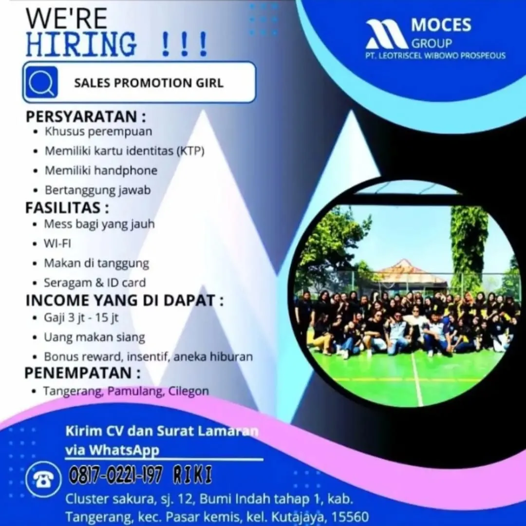 Logo MOCES GROUP PT. LEOTRISCEL WIBOWO PROSPEOUS