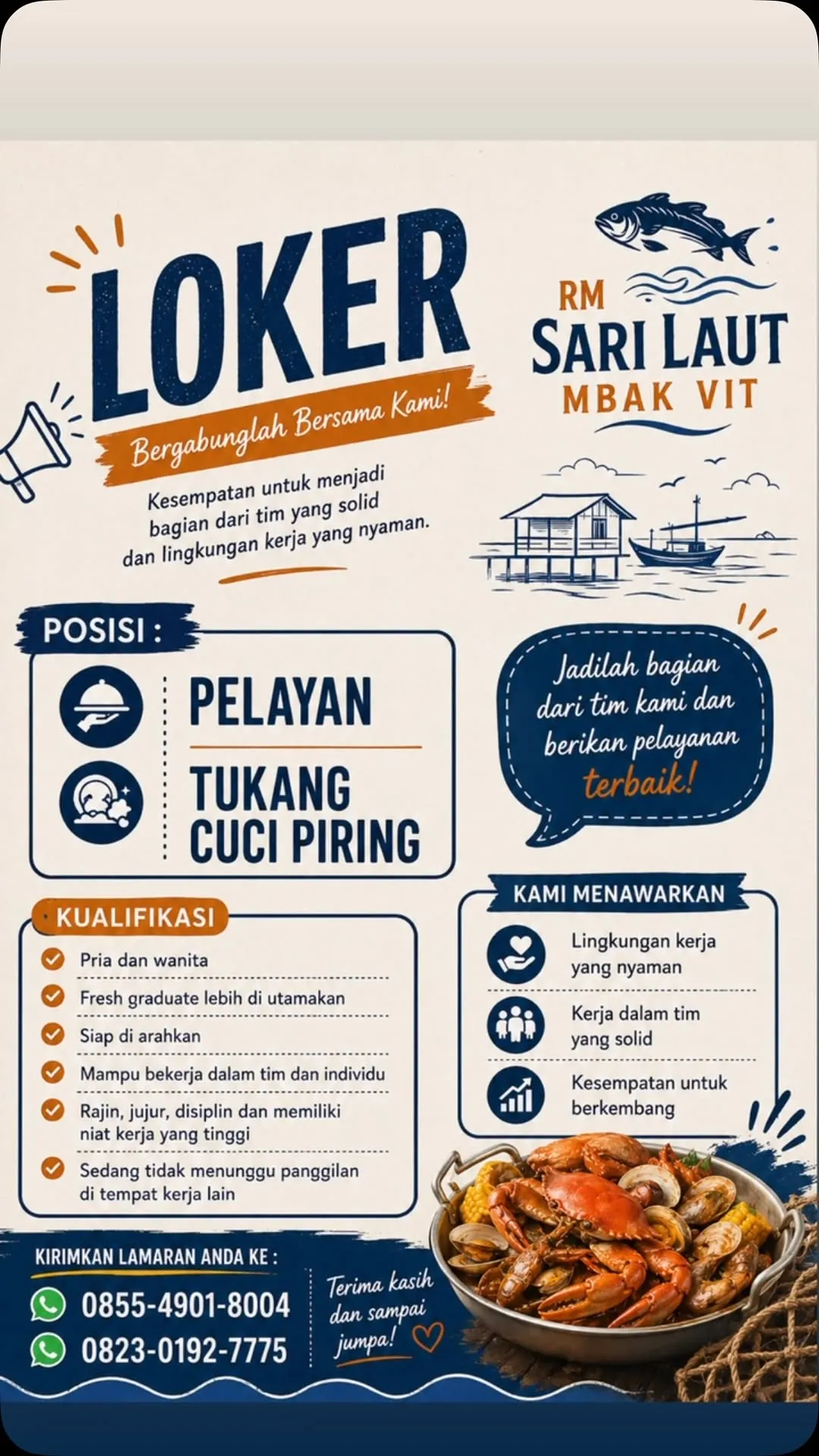Logo RM SARI LAUT MBAK VIT
