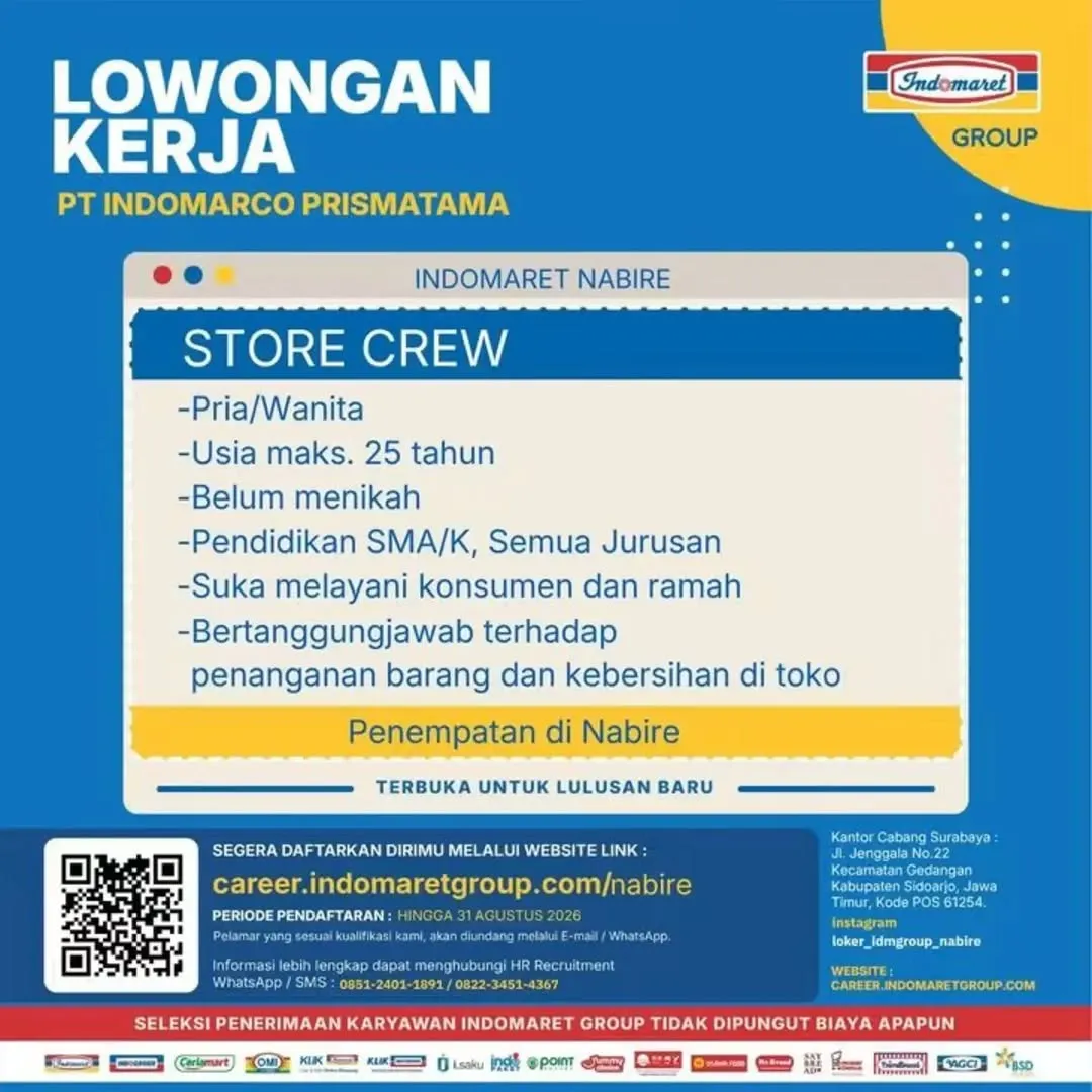 Logo PT Indomarco Prismatama (Indomaret Group)