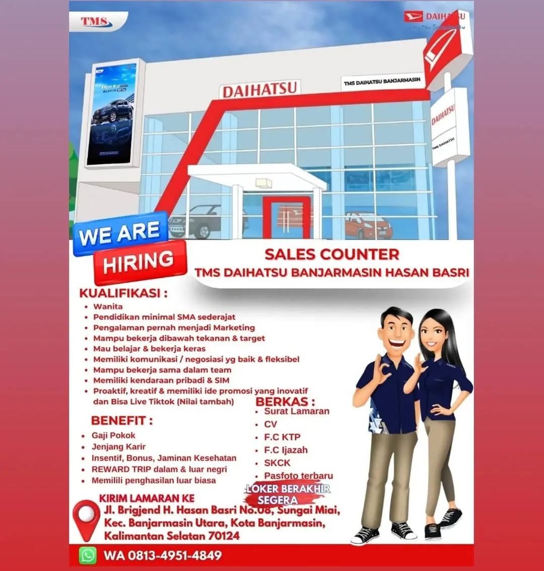 Logo TMS Daihatsu Banjarmasin Hasan Basri