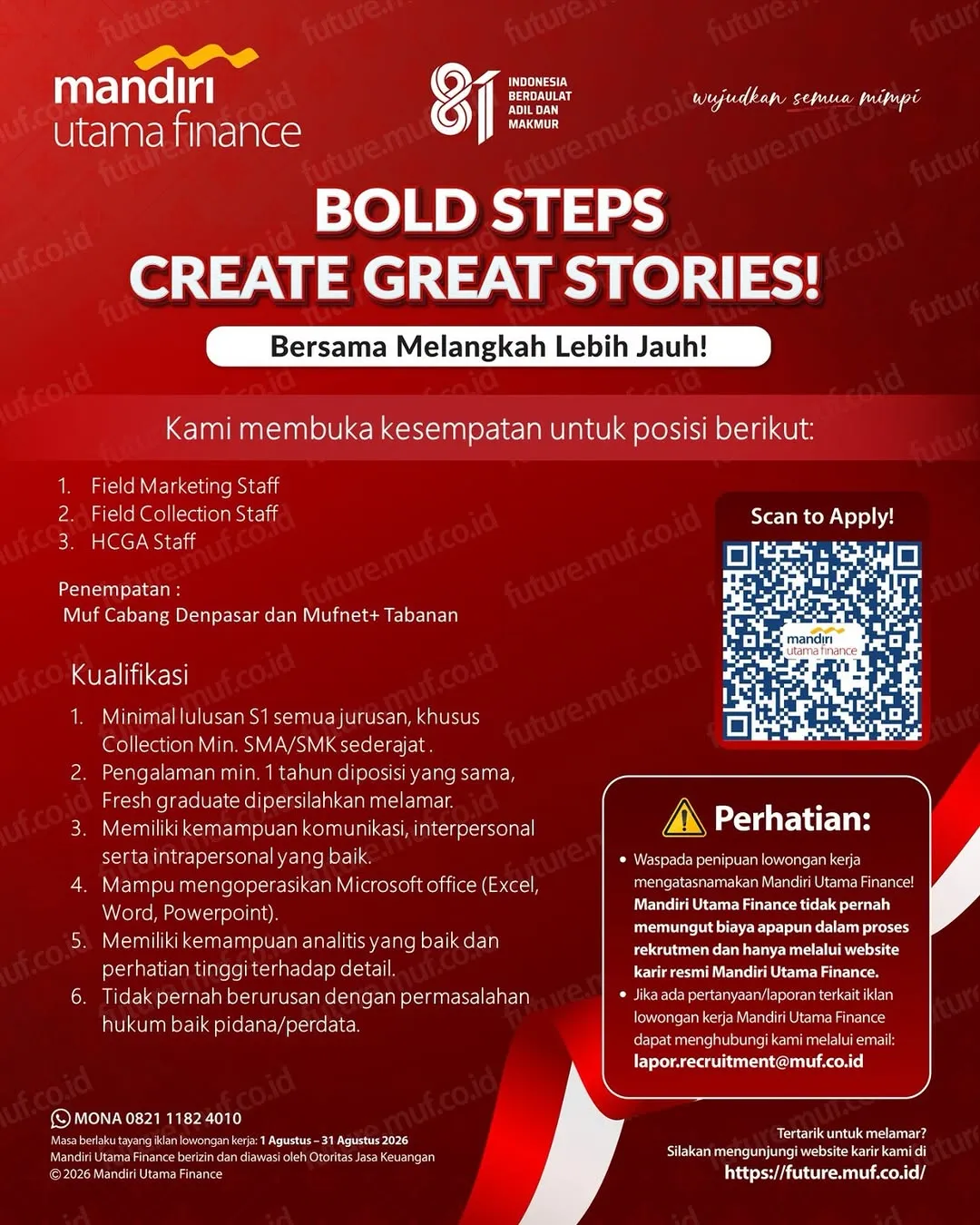 Logo Mandiri Utama Finance