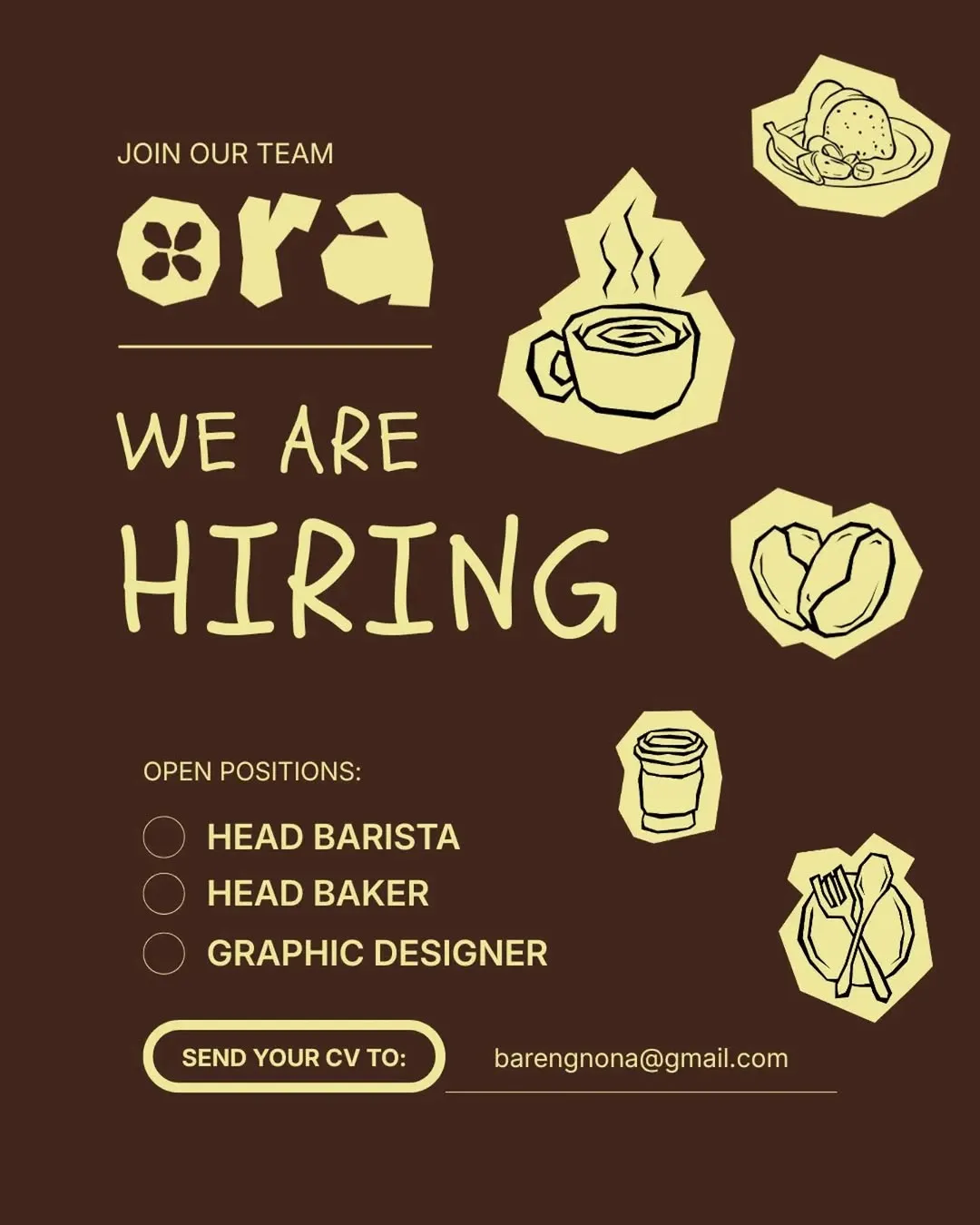 Logo Ora Coffee and Bakery