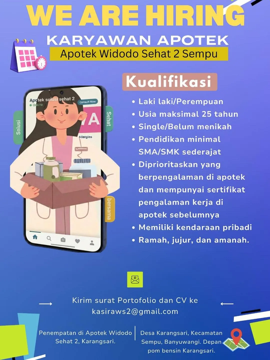 Logo Apotek Widodo Sehat 2 Sempu