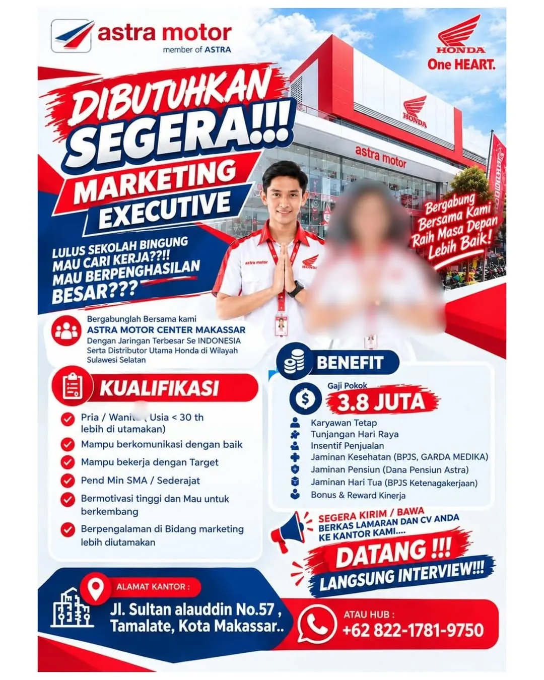 Logo Astra Motor Center Makassar