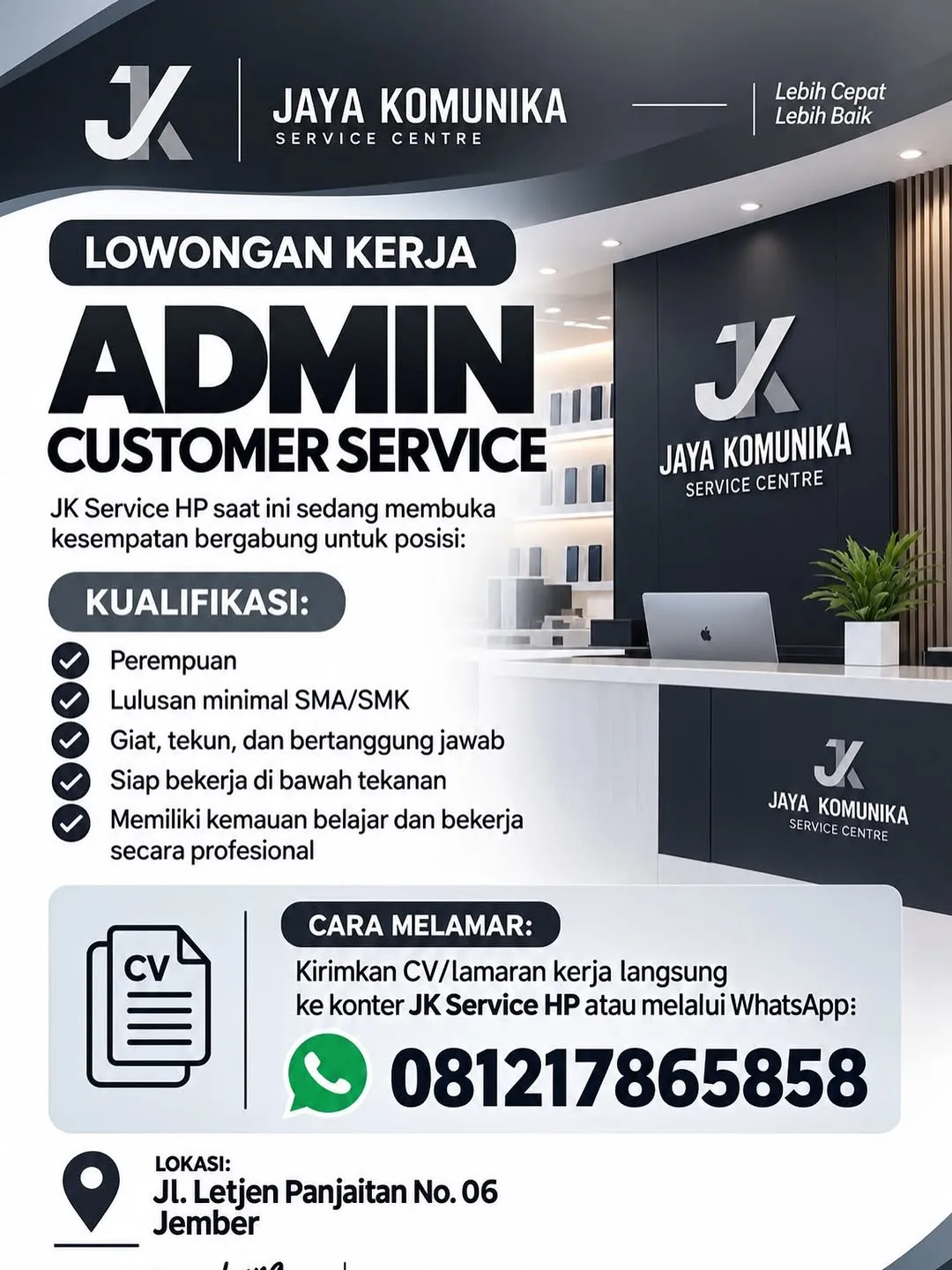 Logo Jaya Komunika Service Centre