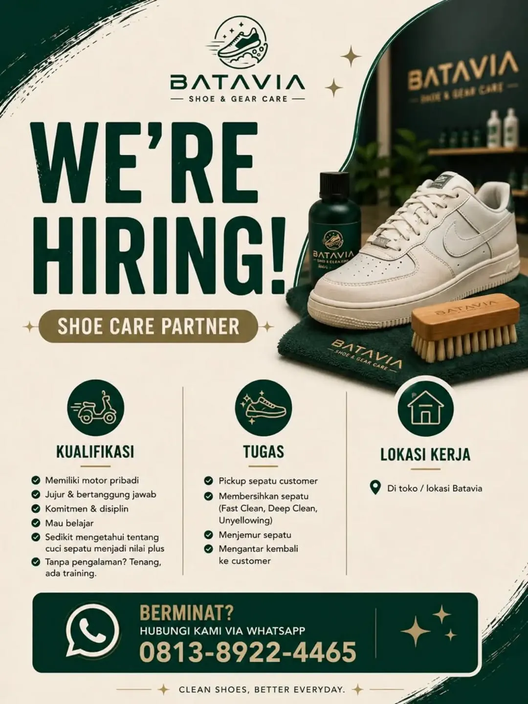 Logo Batavia Shoe & Gear Care