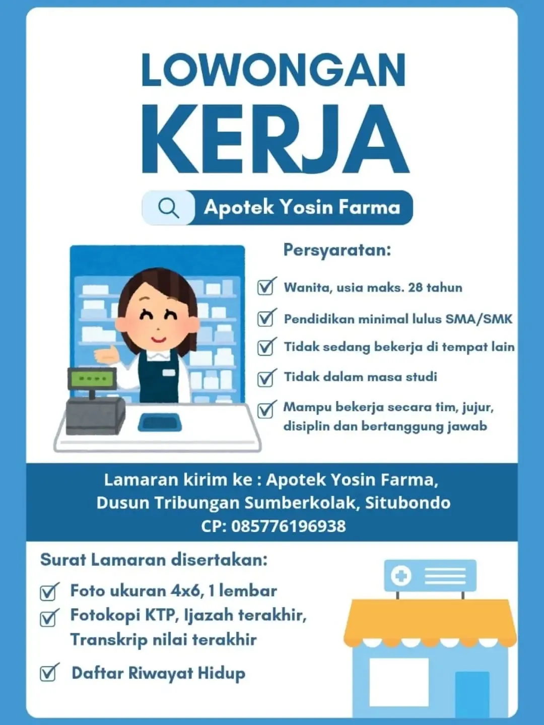 Logo Apotek Yosin Farma