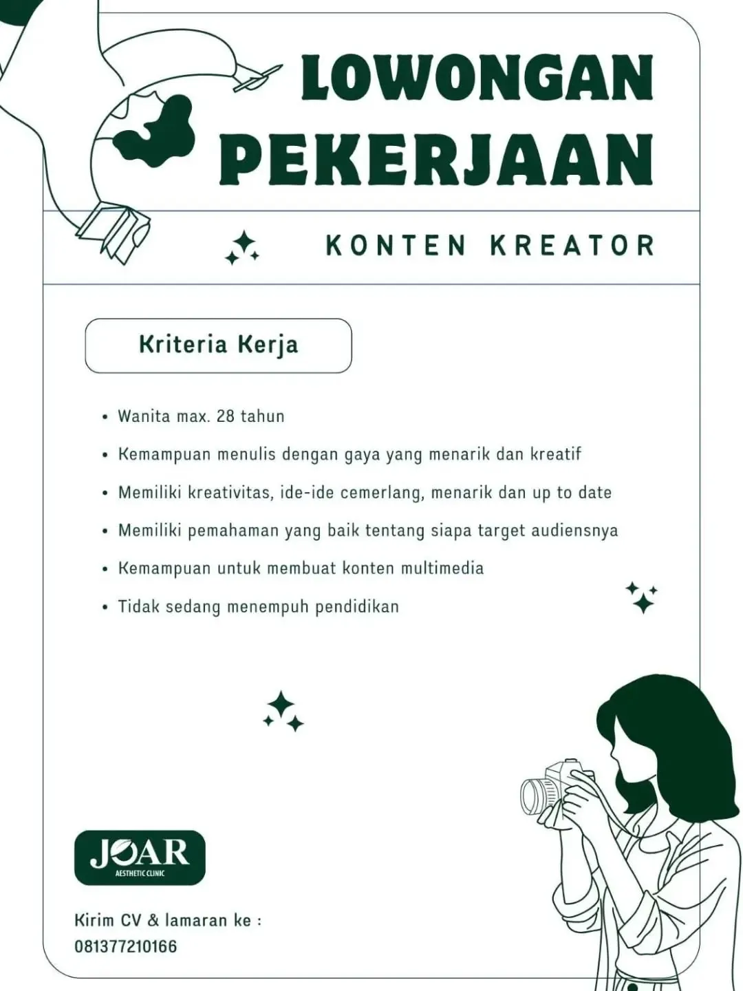 Logo JOAR Aesthetic Clinic