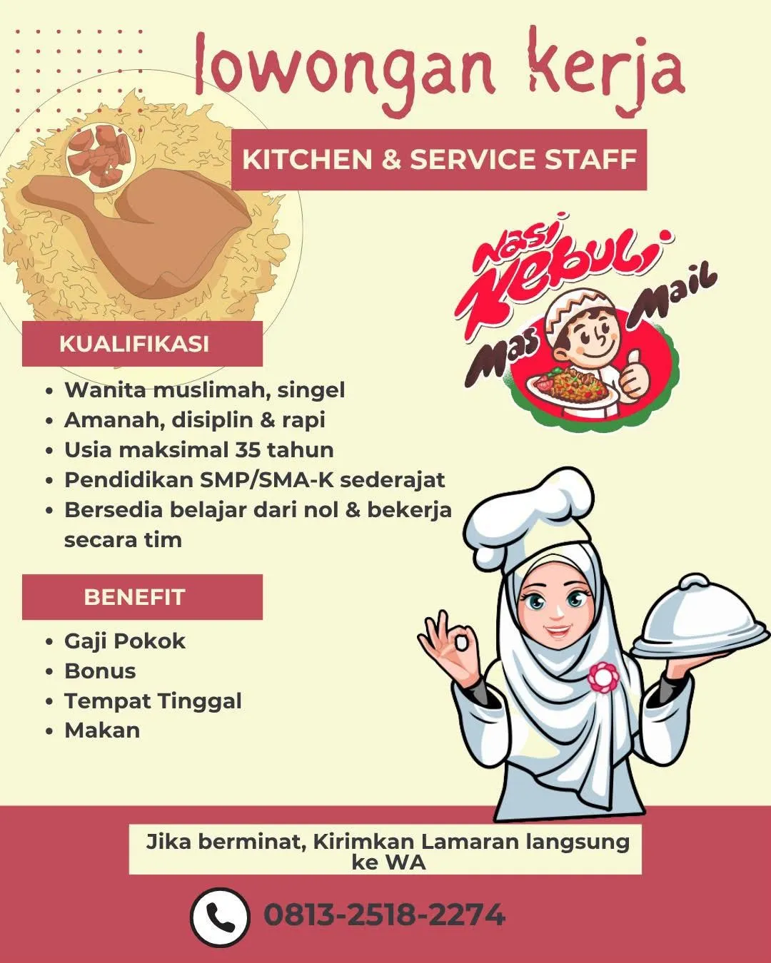 Logo Nasi Kebuli Mas Mail