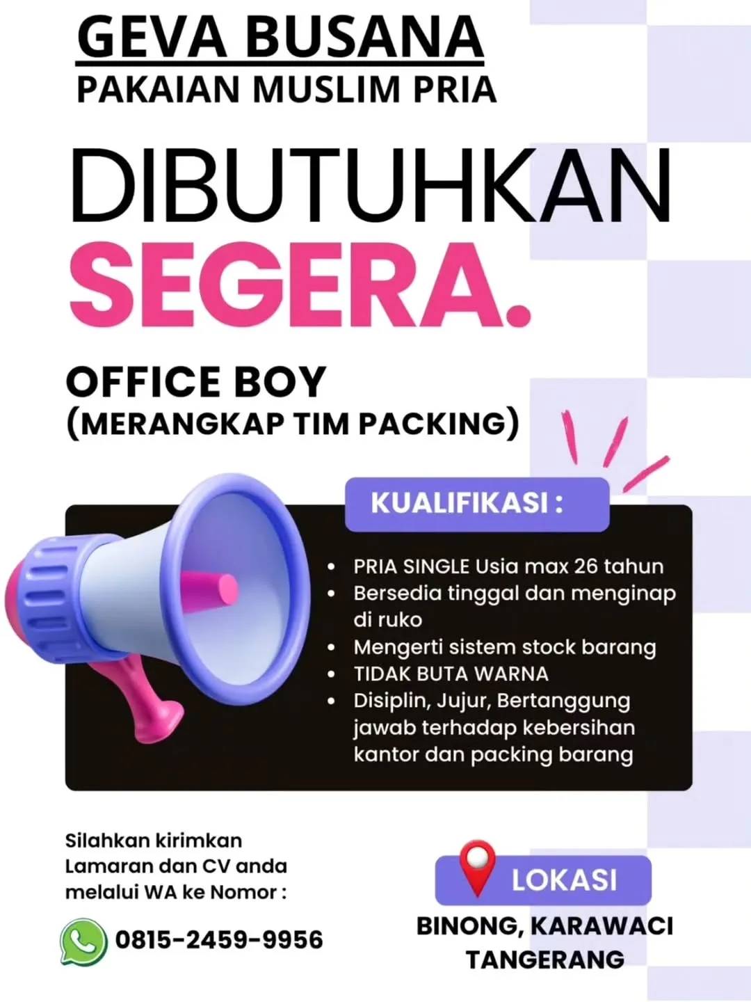 Logo GEVA BUSANA