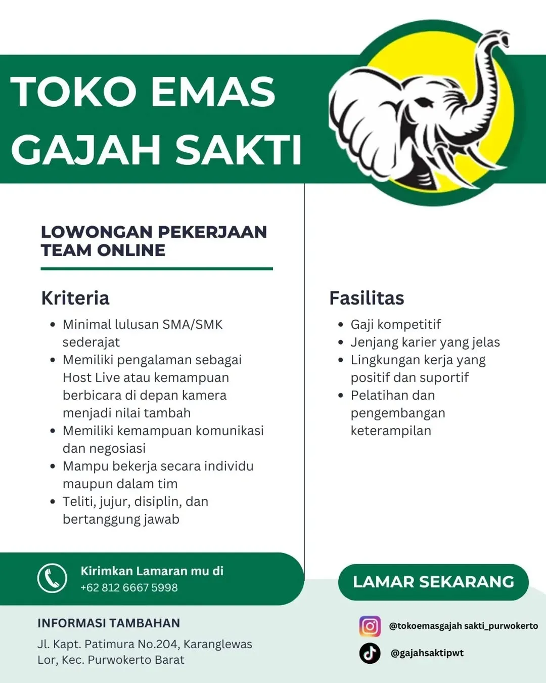 Logo TOKO EMAS GAJAH SAKTI
