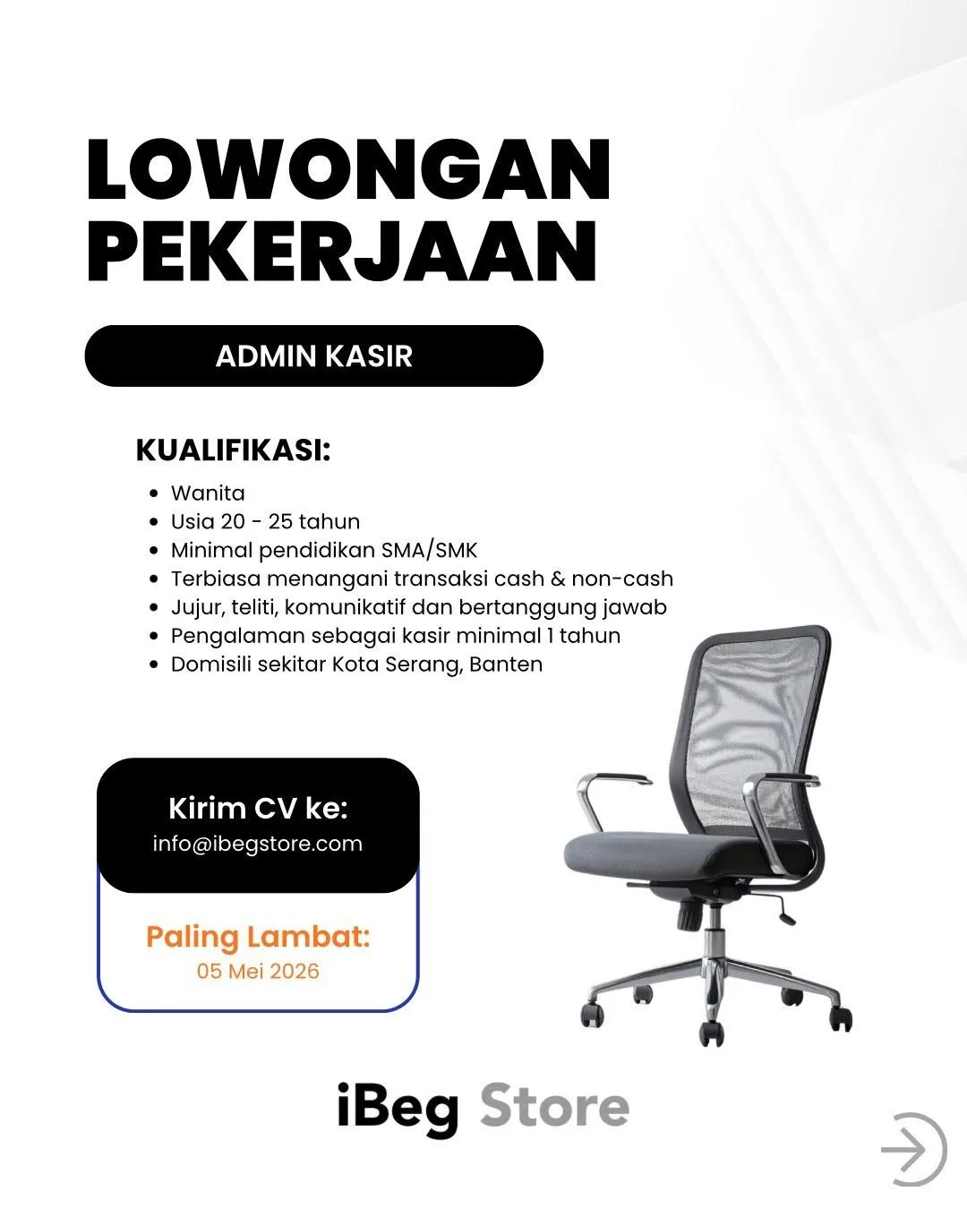 Logo iBeg Store