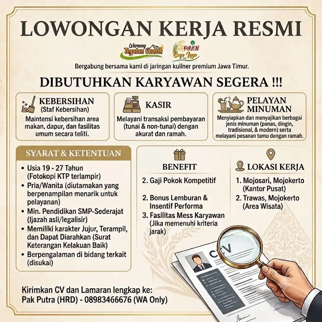 Logo Waroeng Tegalan Sawah & Pawon Sego Lego