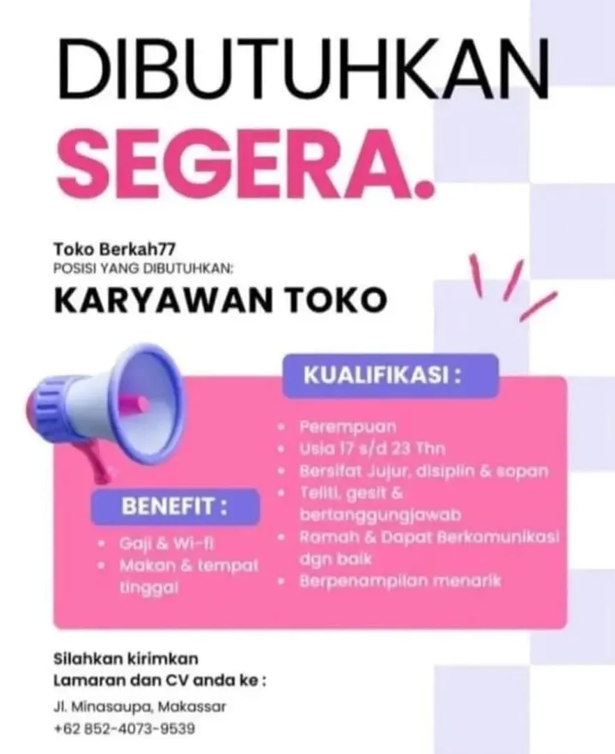 Logo Toko Berkah77