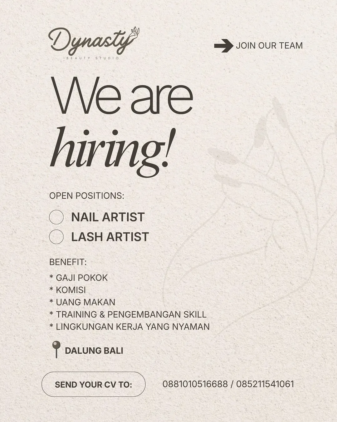 Logo Dynasty Beauty Studio