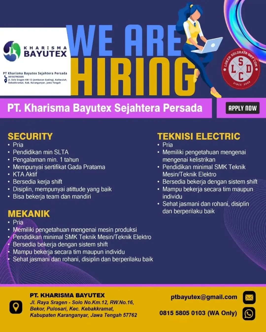Logo PT. Kharisma Bayutex Sejahtera Persada